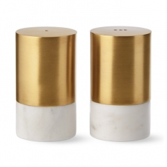 Golden Marble Shaker Spice Shaker Salt Pepper Shaker