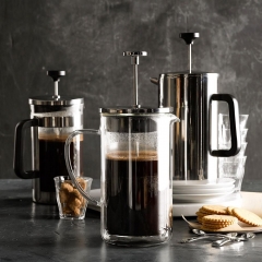 Double Wall French Press Premium Coffee Maker With Silicone Base
