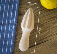 Wooden Orange Juicer Citrus Juice Extractor Reamer