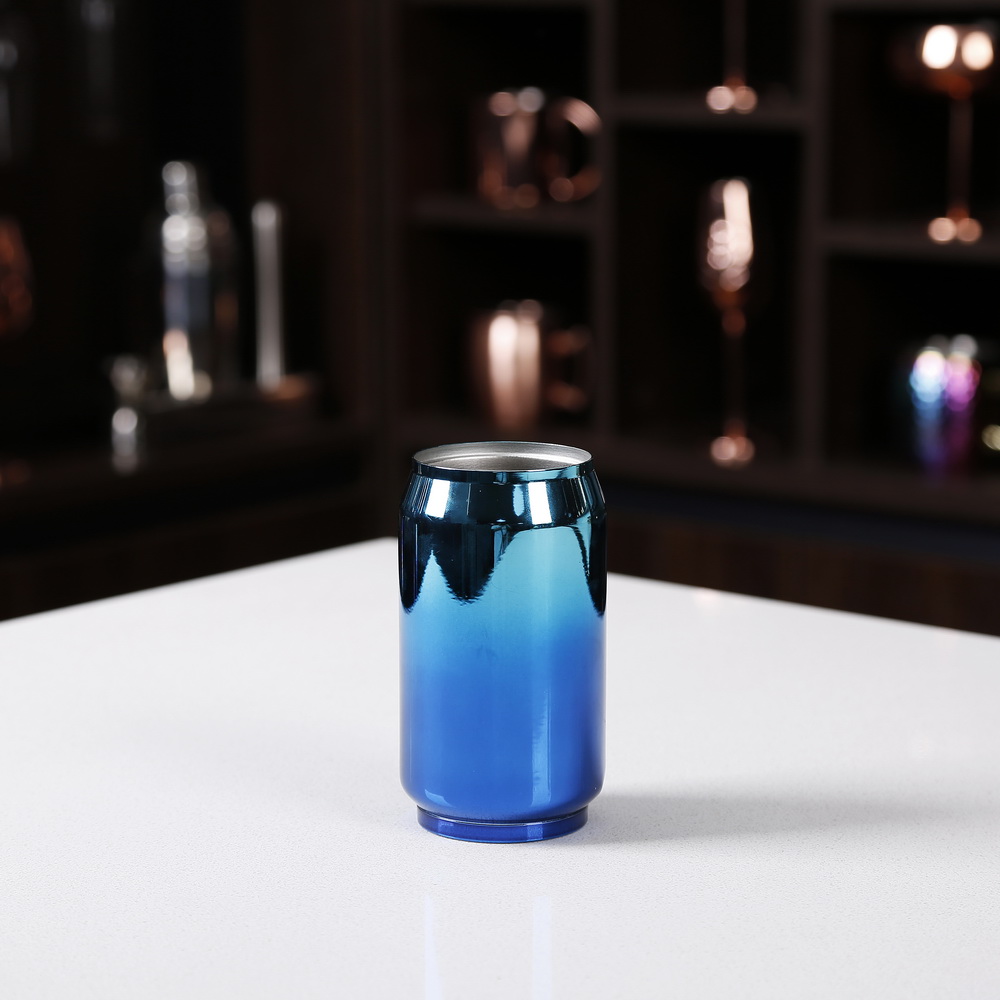 300ml Blue Coke Cup Double Wall Stainless Steel Cup Coke Can Cup Photo by WingShung
