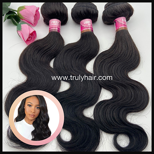 10A 100% indian hair body wave 1 pc