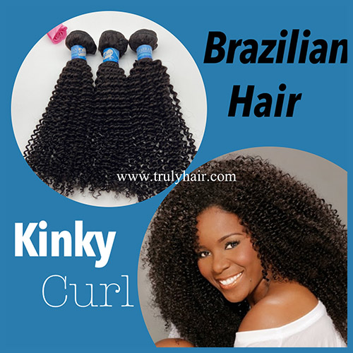 50% off 10A Brazilian hair kinky curl 1 pc