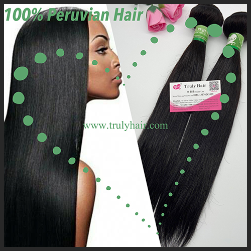 10A 100% Peruvian hair natural straight 1 pc