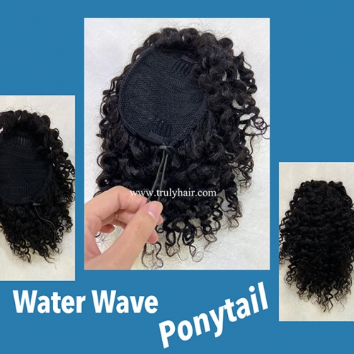 New arrival water wave ponytail