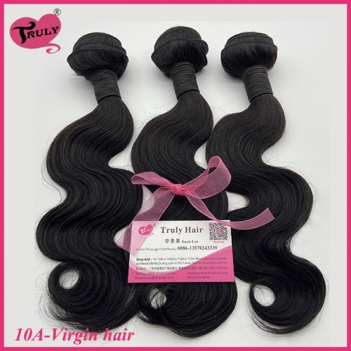 100% Virgin hair 10A quality hair body wave 1 pc