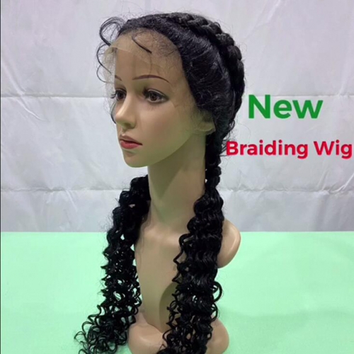 Long synthetic wig new braiding wig long wig