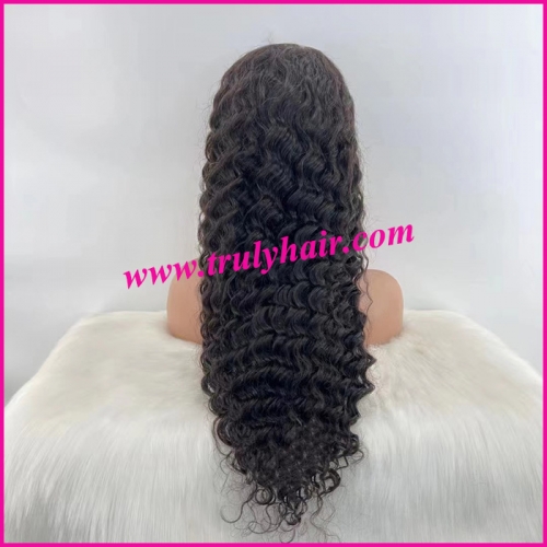 High quality lace front wig deep loose (made by 13X4 lace frontal）
