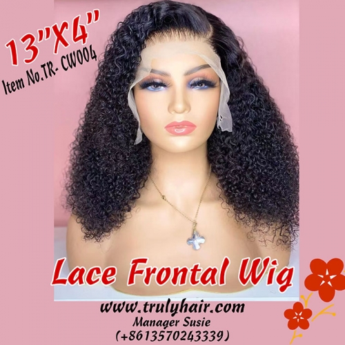 High quality customized lace wig 20" lace front wig CW0004