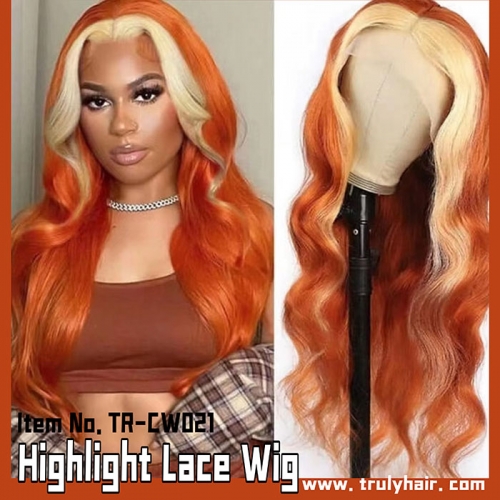 Special queen color high quality customized 13X4 lace wig