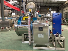 Electrical heating Retort Sterilizer with preheating tank