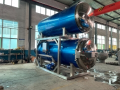 Swing Hot water immerison type retort Sterilizer