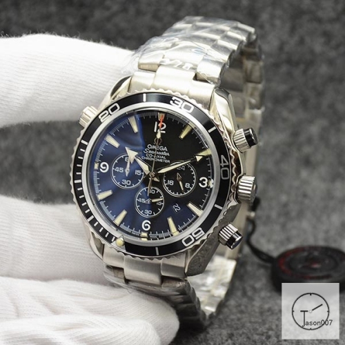 Omega Seamaster Skyfall 007 Black Dial Limited Edition Quantum Of Solace Planet Ocean Black Dial Quartz Chronograph Function Stainless Steel OM268775620