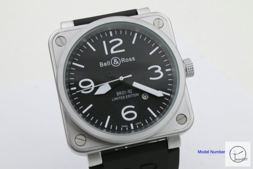 BELL ROSS BR B3-92 Black Dial Automatic Mechincal Movement Leather Strap Skip To The Beginning Of The Images Gallery BELL AND ROSS Diver Leather Strap B21071656530