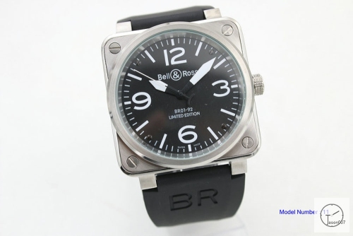 BELL ROSS BR B3-92 Black Dial Automatic Mechincal Movement Leather Strap Skip To The Beginning Of The Images Gallery BELL AND ROSS Diver Leather Strap B21073656530