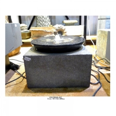 Resin basin outdoor fountain