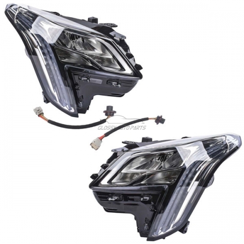 Headlight Assembly Left Driver & Passenger Right Side 84469439 84469440 for 2018 2019 Cadillac XTS Full LED