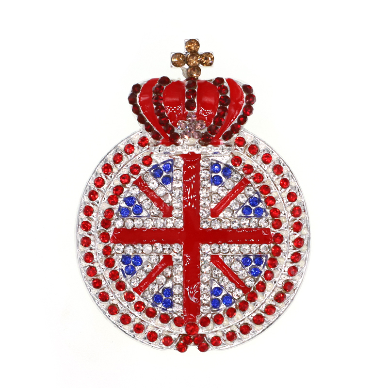 British Flag Badge Brooch