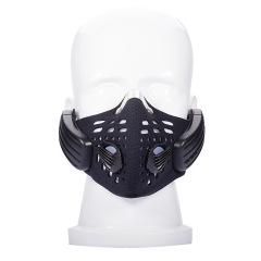 Explosive personality fashion anti-haze dust-proof smart Bluetooth music mask bone conduction headset supports calls