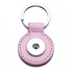 PU Round NOOSA Back Keychain