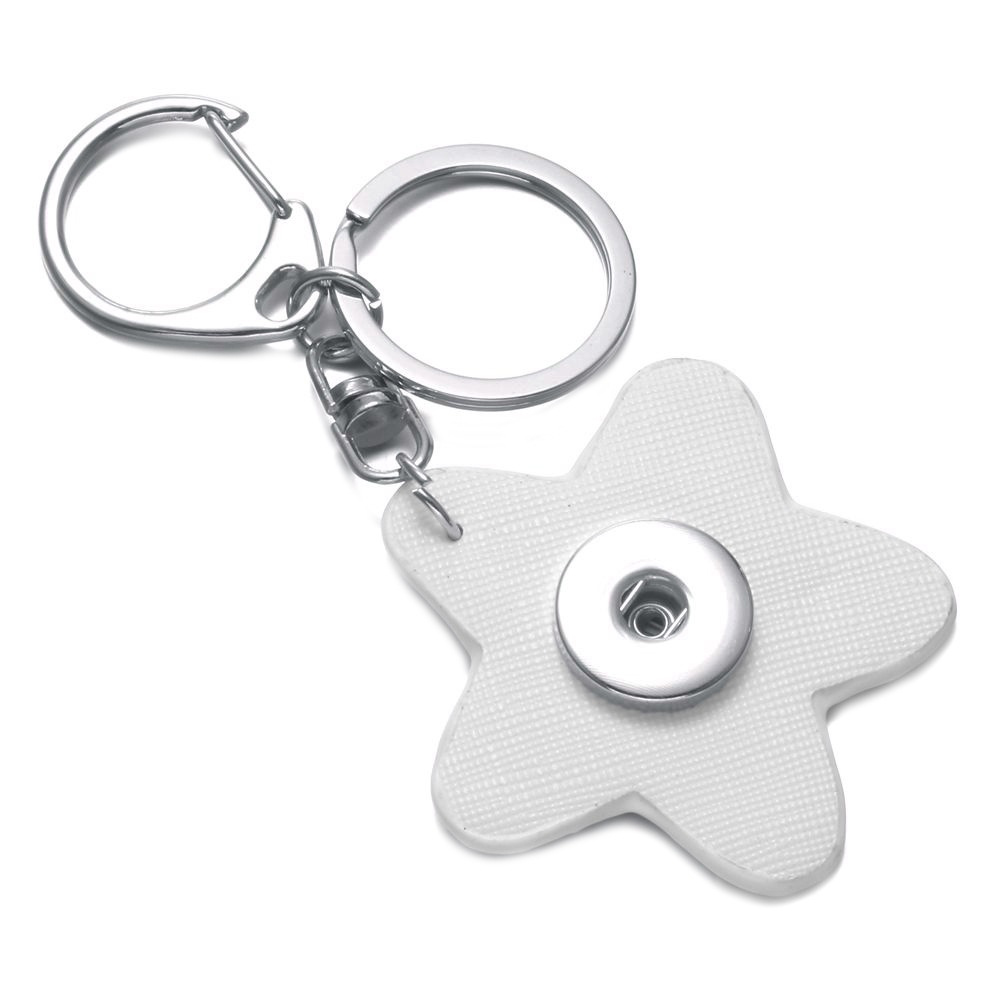 PU Pentagram NOOSA Back Keychain