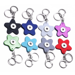 PU Pentagram NOOSA Back Keychain