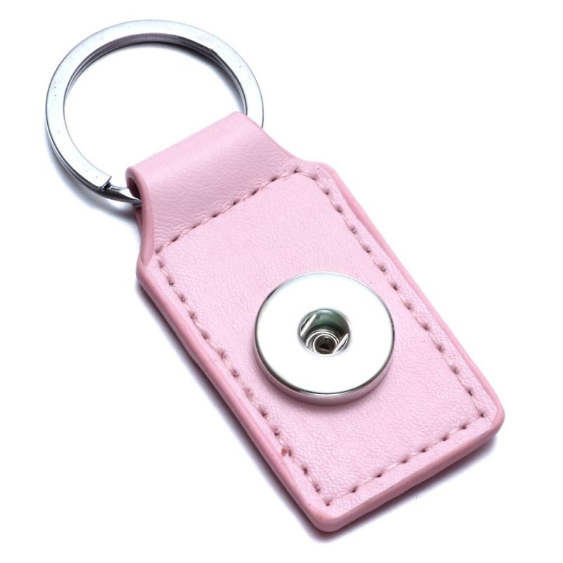 PU Rectangle NOOSA Back Keychain