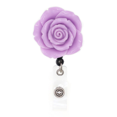 Fashion Resin Flower Badge Reel