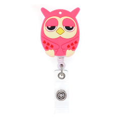 Owl General Mobilization PVC Badge Reel