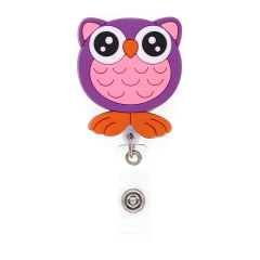 Owl General Mobilization PVC Badge Reel