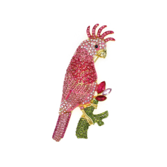 Parrot Brooch