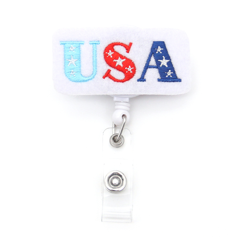 Felt Badge Reel Badge Holder