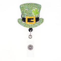 Four Leaf Clover Four-Leaf Clover Festival Badge Reel