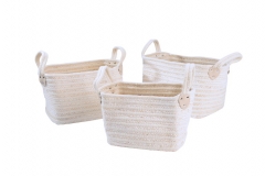 Jute & maize leaf baskets
