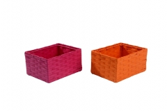 Paper storage baskets