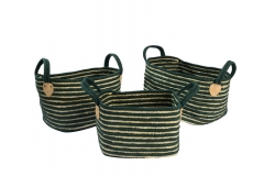 Jute & maize leaf baskets