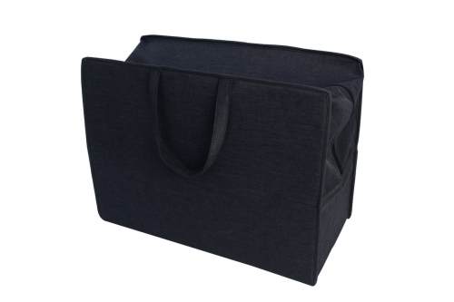 Foldable fabric laundry bag