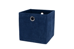 Foldable corduroy box
