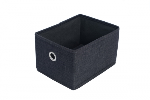 Foldable fabric basket