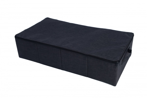 Foldable fabric underbed trunk