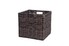 Foldable PE storage basket, pc