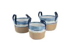 Paper and fabric baskets