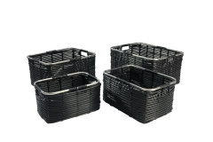 PE storage baskets