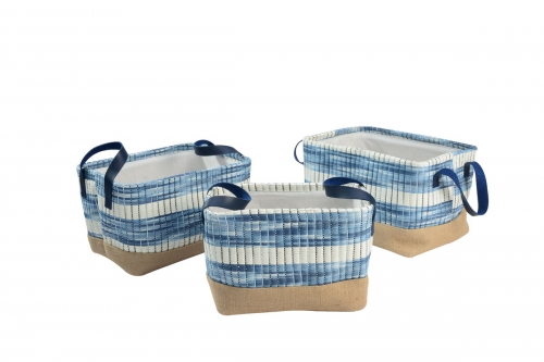 Paper and fabric baskets
