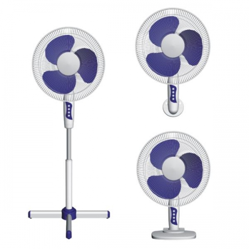 Ventilador de pedestal oscilante de 16" (3 em 1)