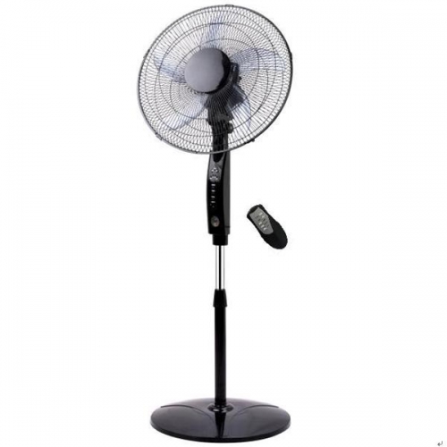 16" Oscillating Pedestal Fan With Remote Control