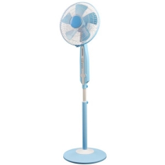 Ventilateur sur pied mince oscillant de 16