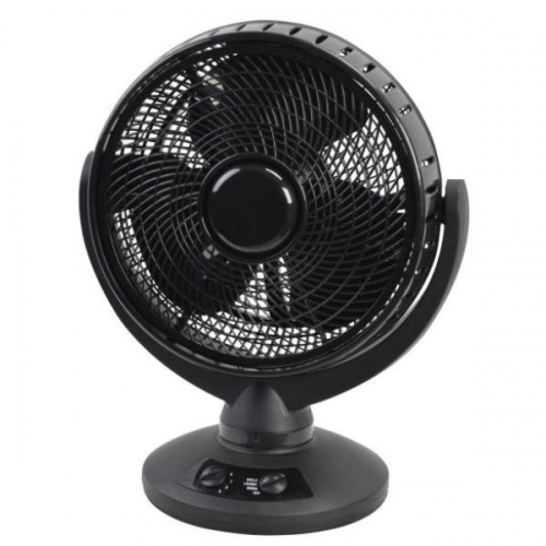 12" Table Fan With Turbo Grill