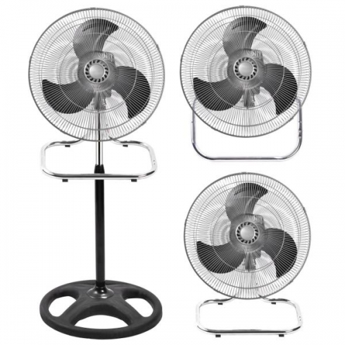 Ventilateur industriel 18" (3 en 1) avec cadre en acier