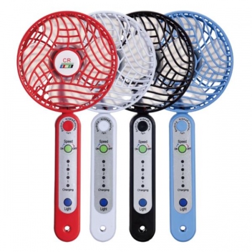 Ventilateur pliable rechargeable de 4"