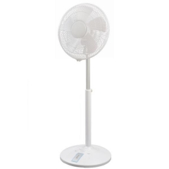 Ventilateur de bureau et piédestal mince oscillant de 16